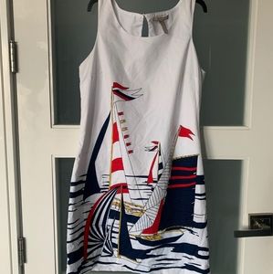 Beautiful Sail Boat Dress by Banana Republic👗♥️